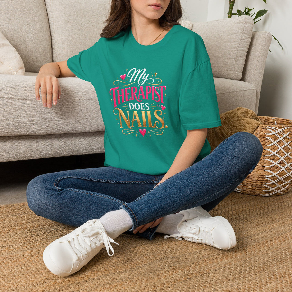 “My Therapist Does Nails” Tee