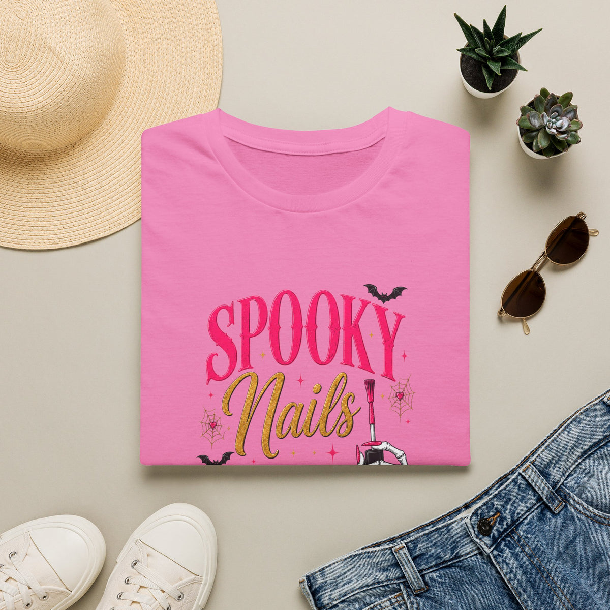 Spooky Nails Loading Tee