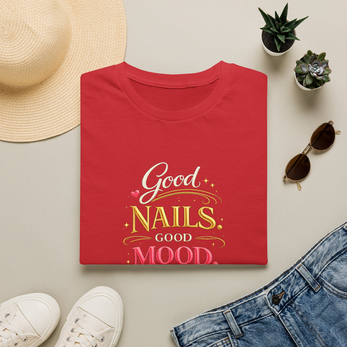 “Good Nails, Good Mood” Tee