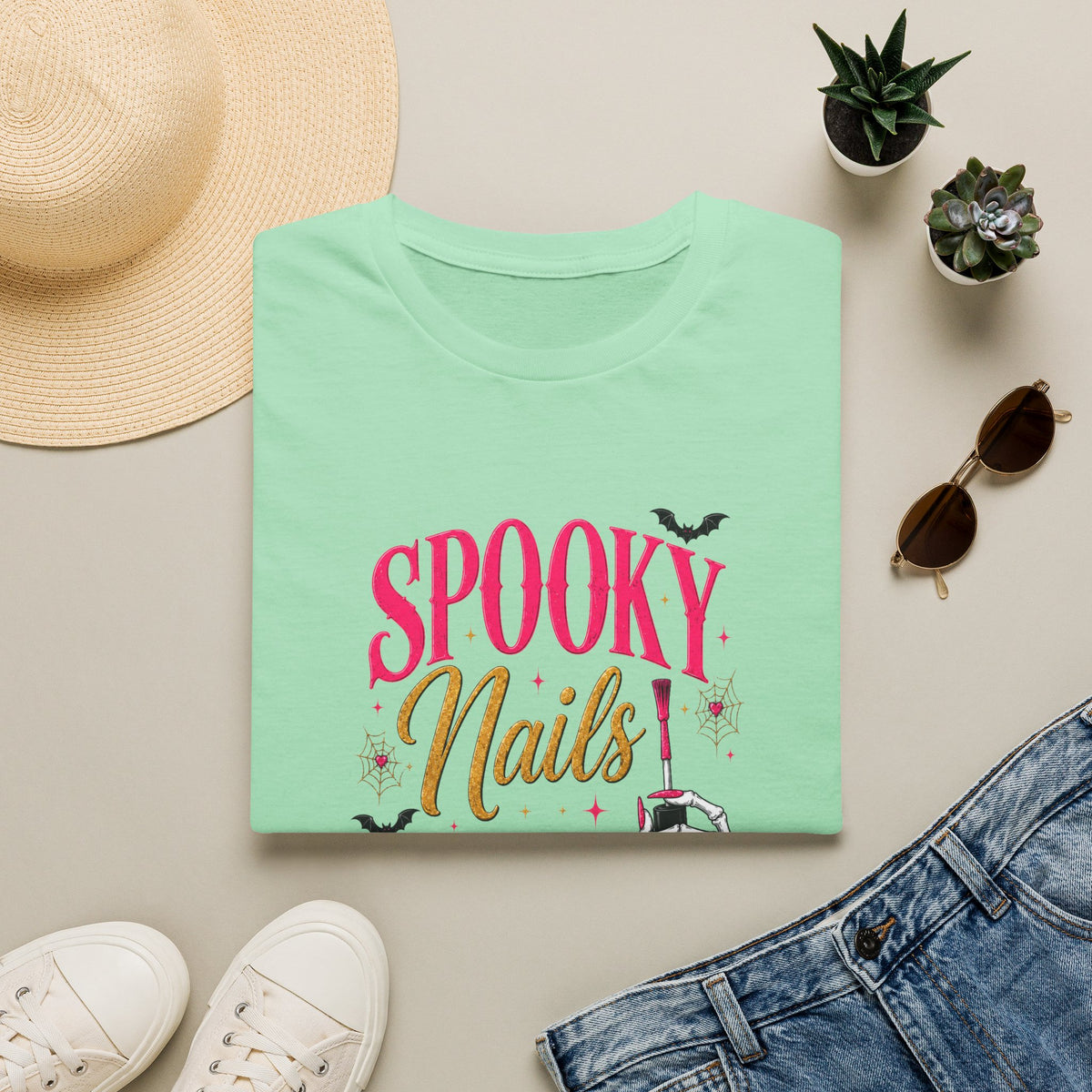 Spooky Nails Loading Tee