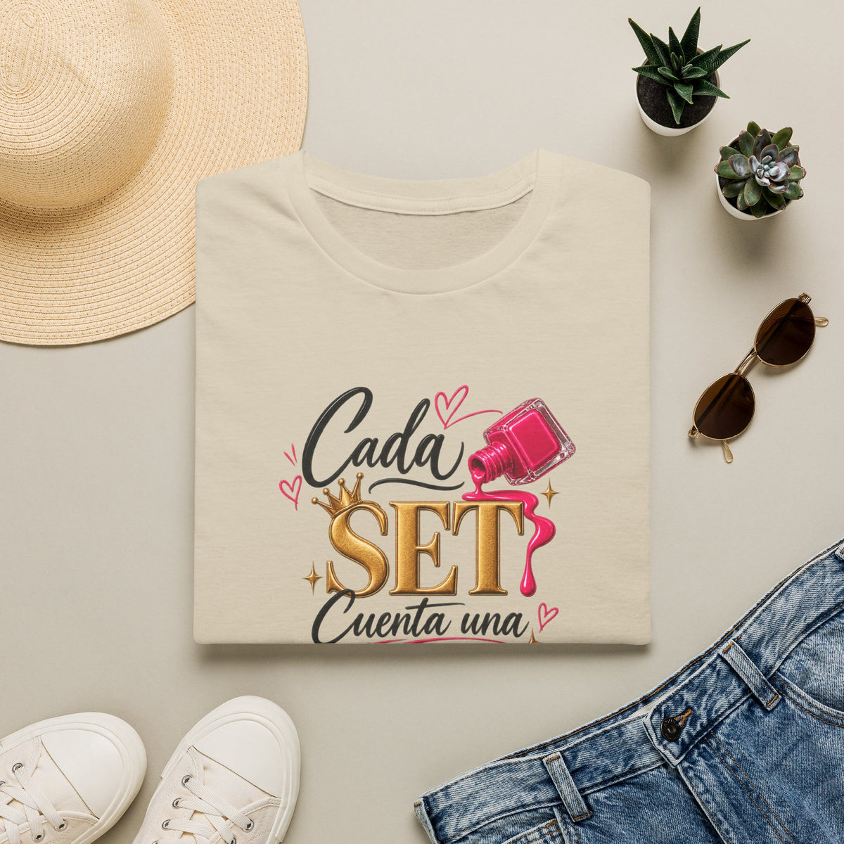 'Cada Set Cuenta Una Historia' Tee