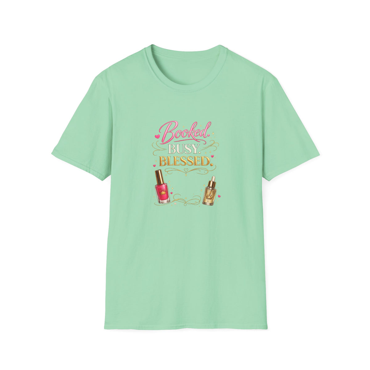 Booked Busy Blessed Tee