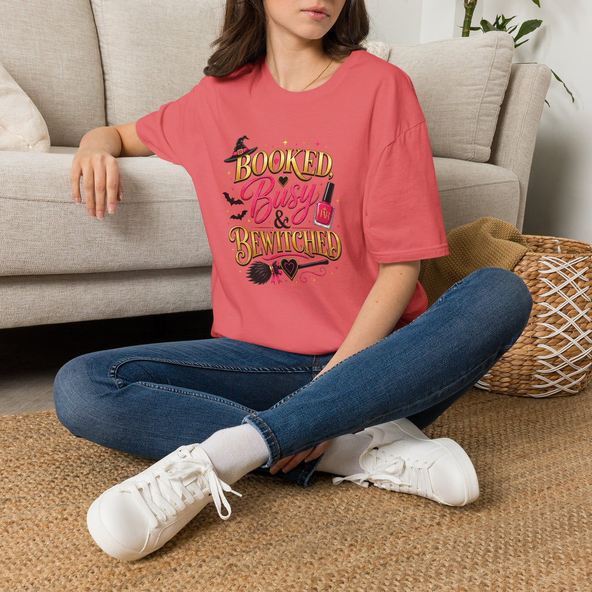 Booked, Busy & Bewitched Tee