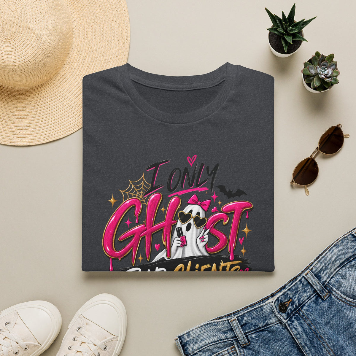 I Only Ghost Bad Clients Tee