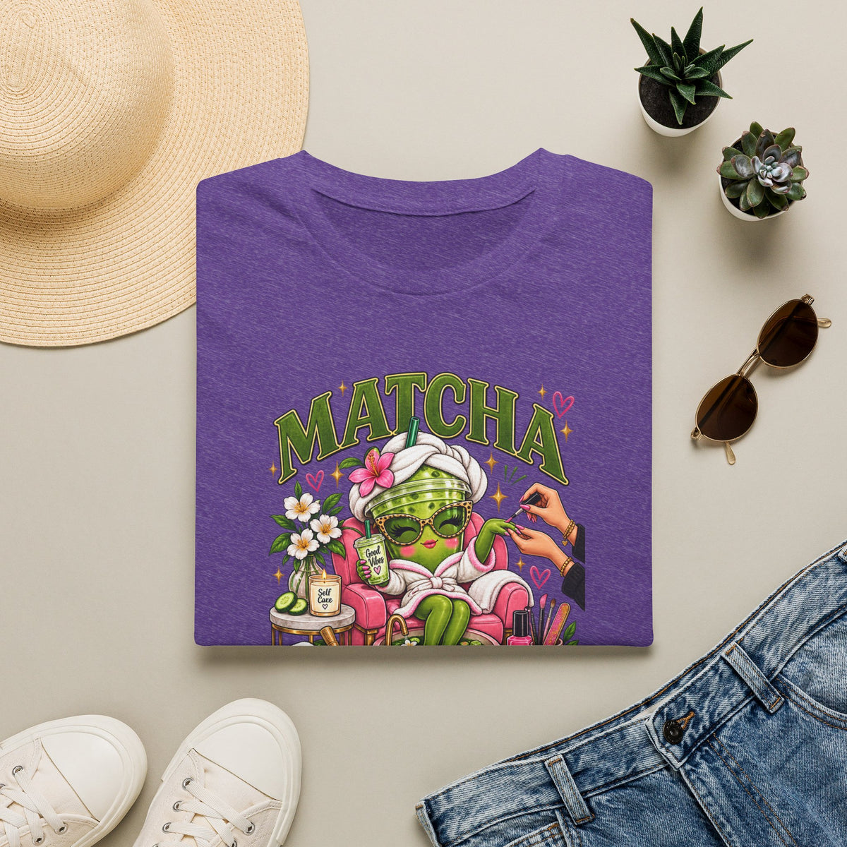 Matcha Mani Pedi 2 Tee