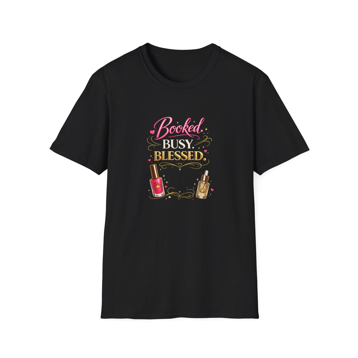 Booked Busy Blessed Tee