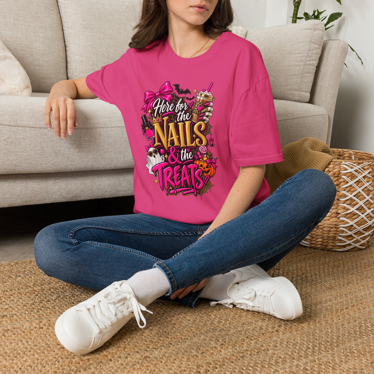 Here for the Nails & Treats Tee