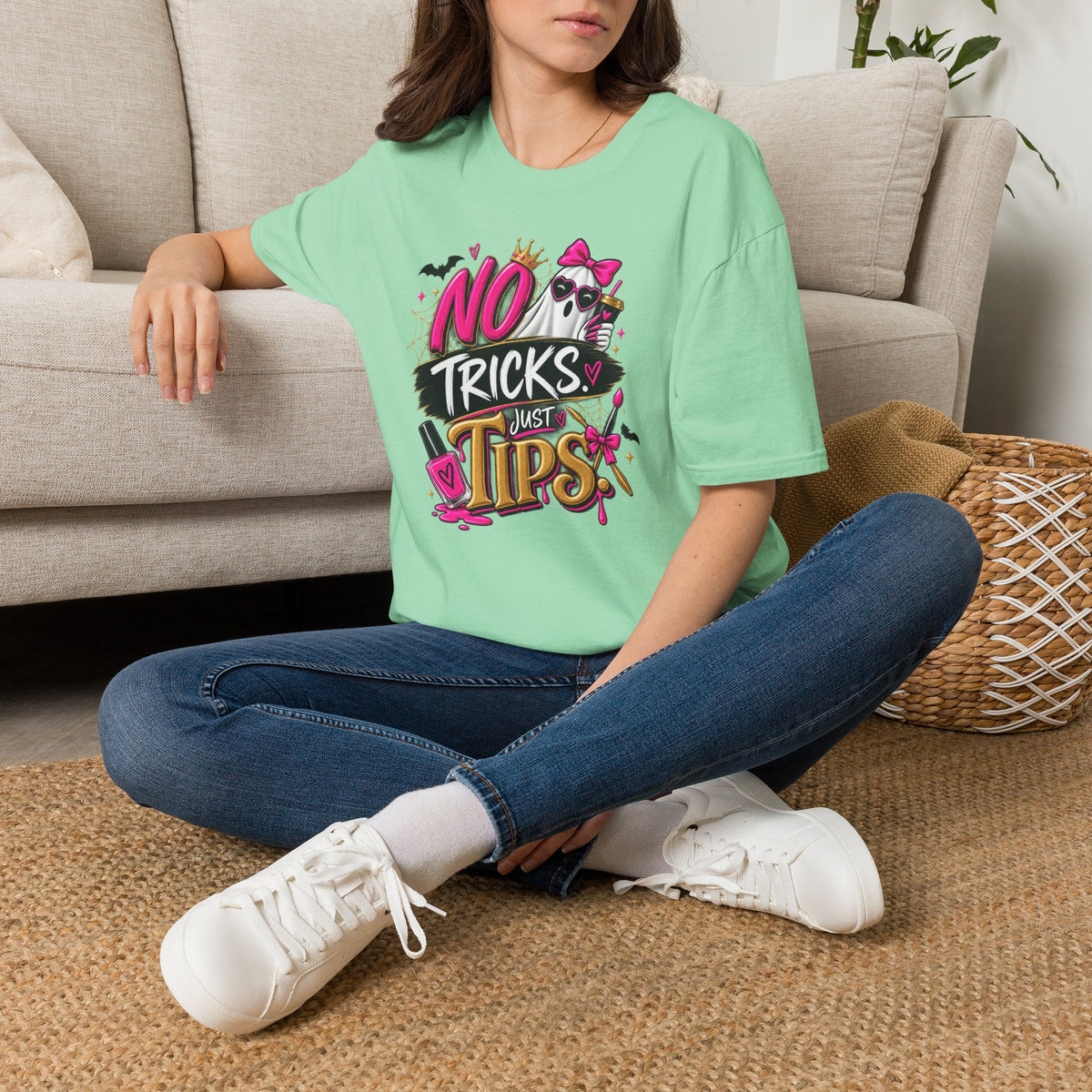 "No Tricks Just Tips" Tee