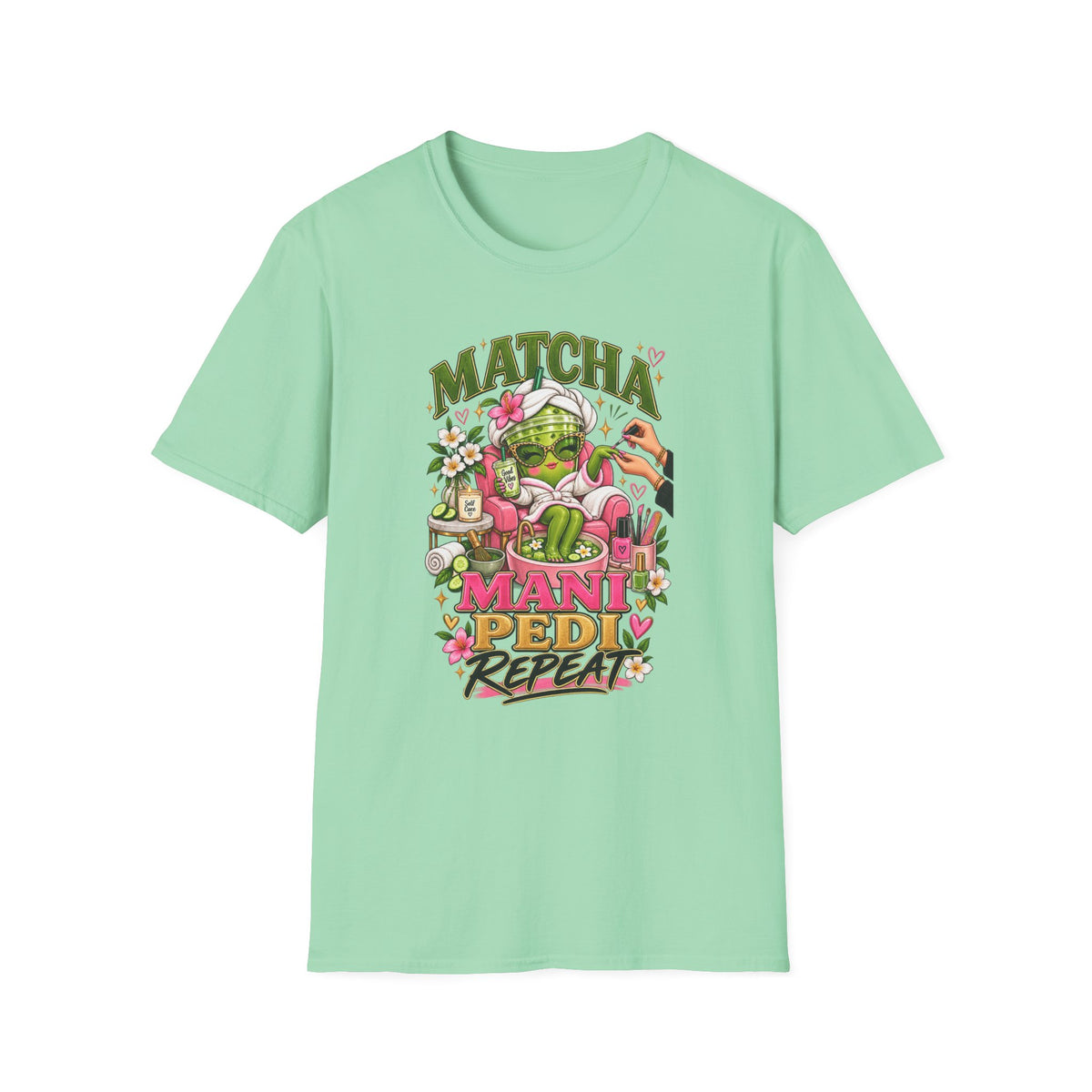 Matcha Mani Pedi 2 Tee