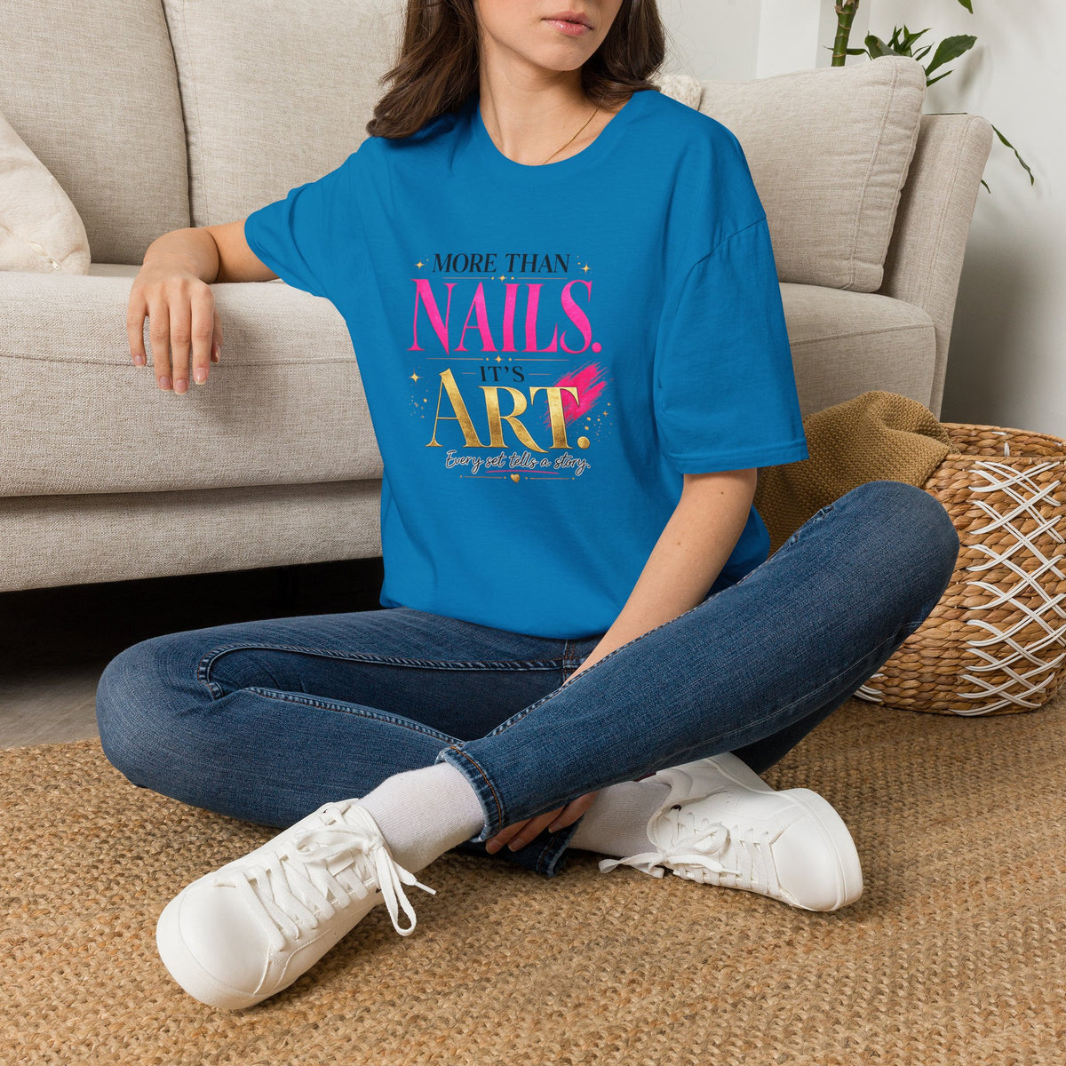 "More Than Nails, It's Art" Tee