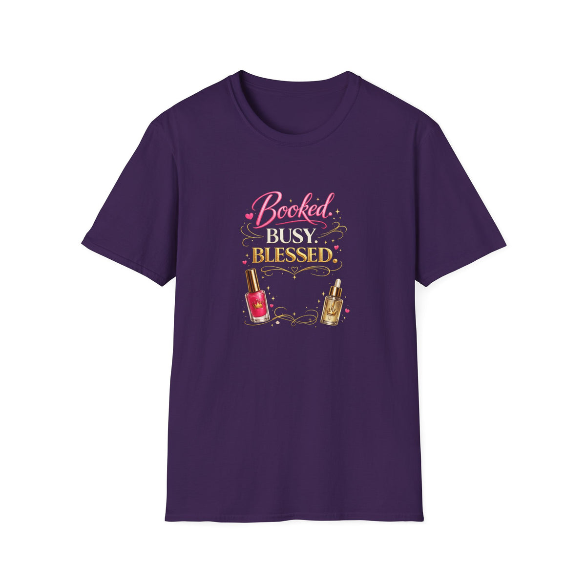 Booked Busy Blessed Tee