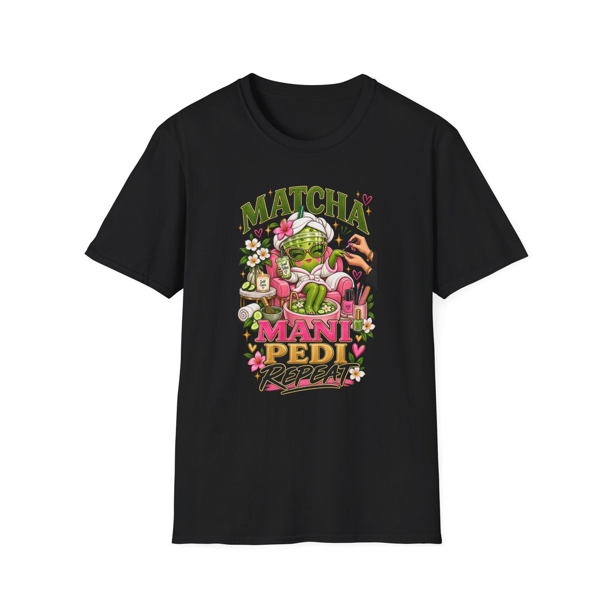 Matcha Mani Pedi 2 Tee