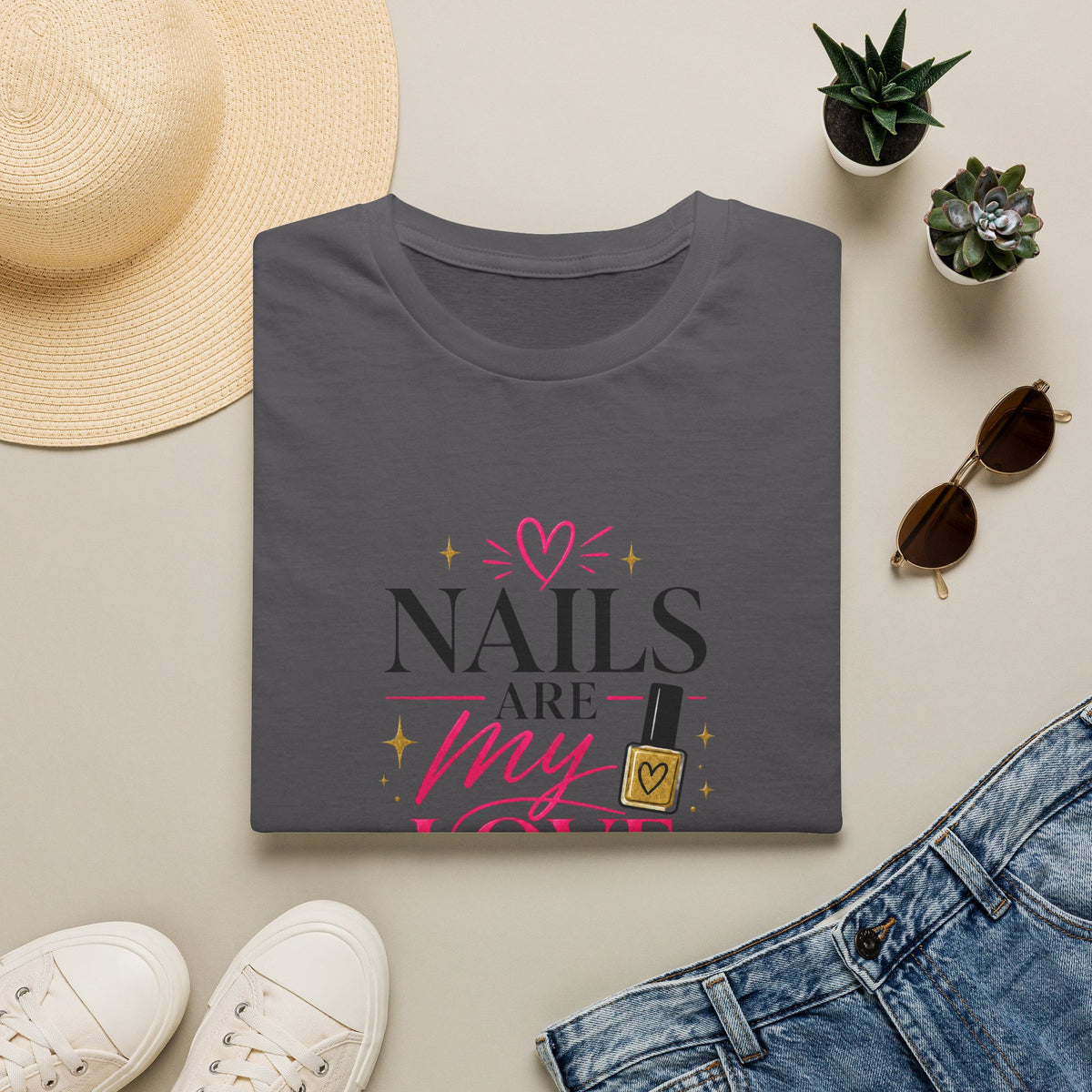 Nails Are My Love Language Tee