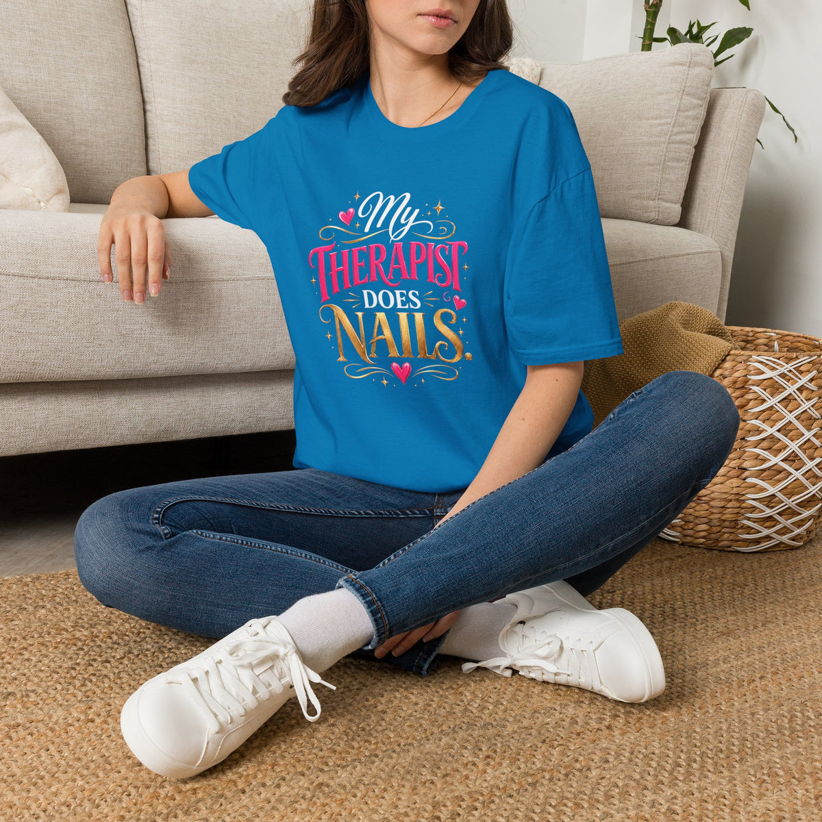 “My Therapist Does Nails” Tee