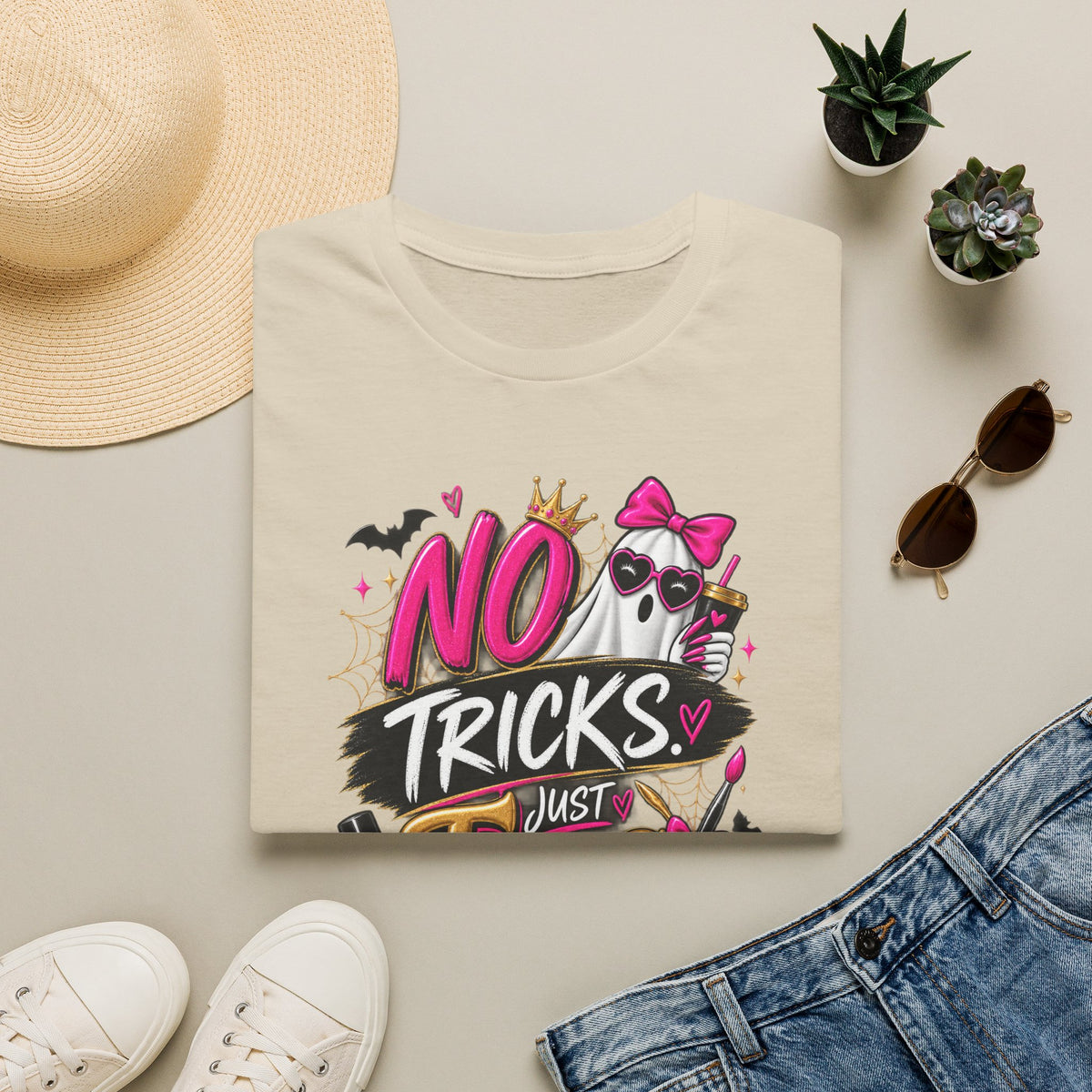 "No Tricks Just Tips" Tee