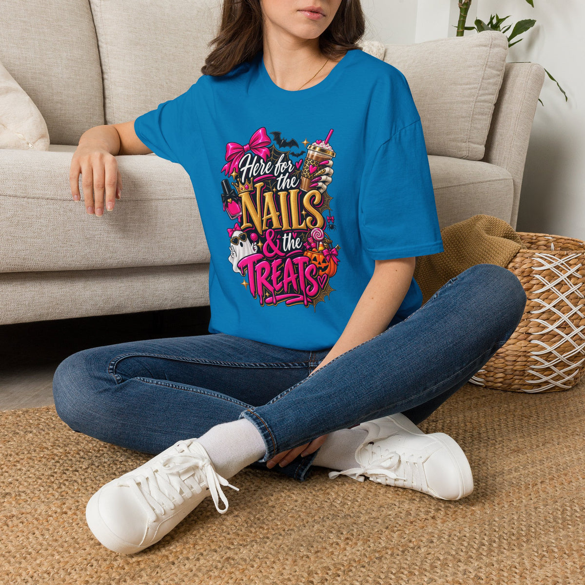 Here for the Nails & Treats Tee
