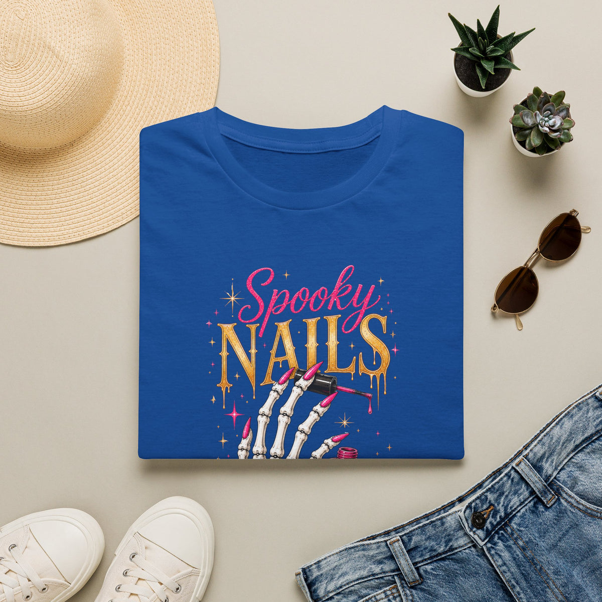 Spooky Nails Tee