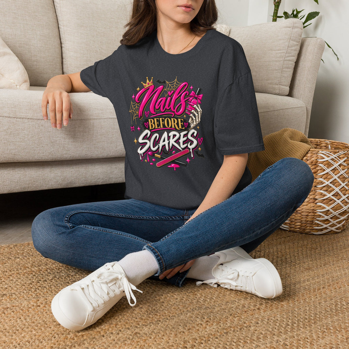 Nails Before Scares Tee