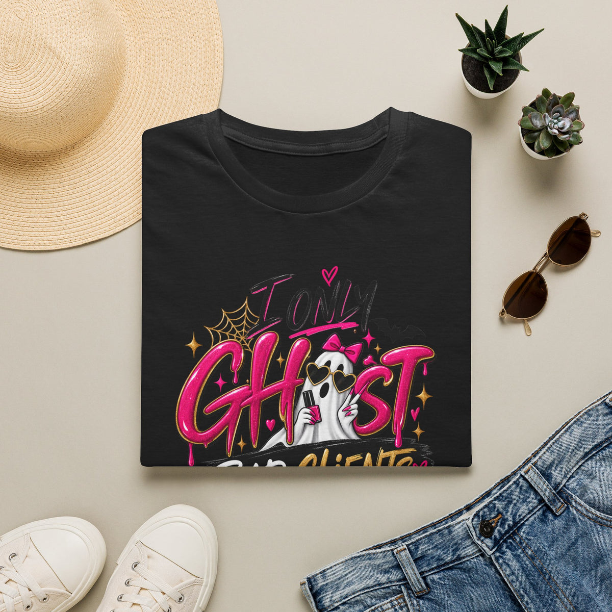 I Only Ghost Bad Clients Tee