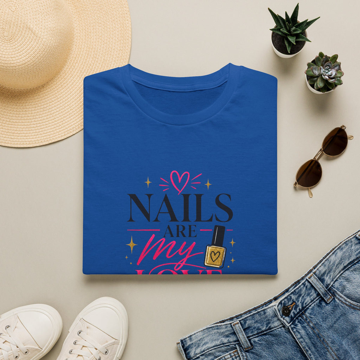 Nails Are My Love Language Tee