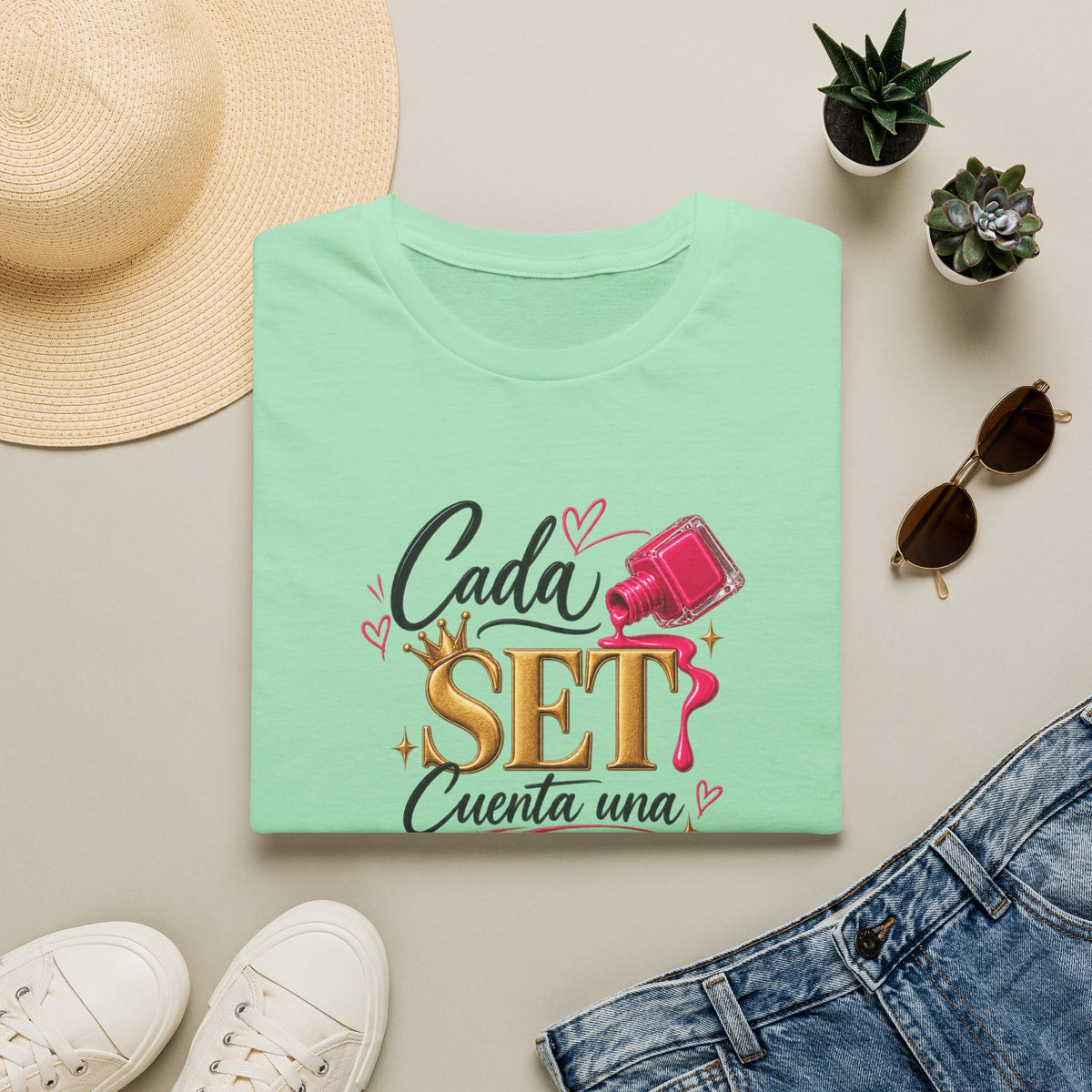 'Cada Set Cuenta Una Historia' Tee