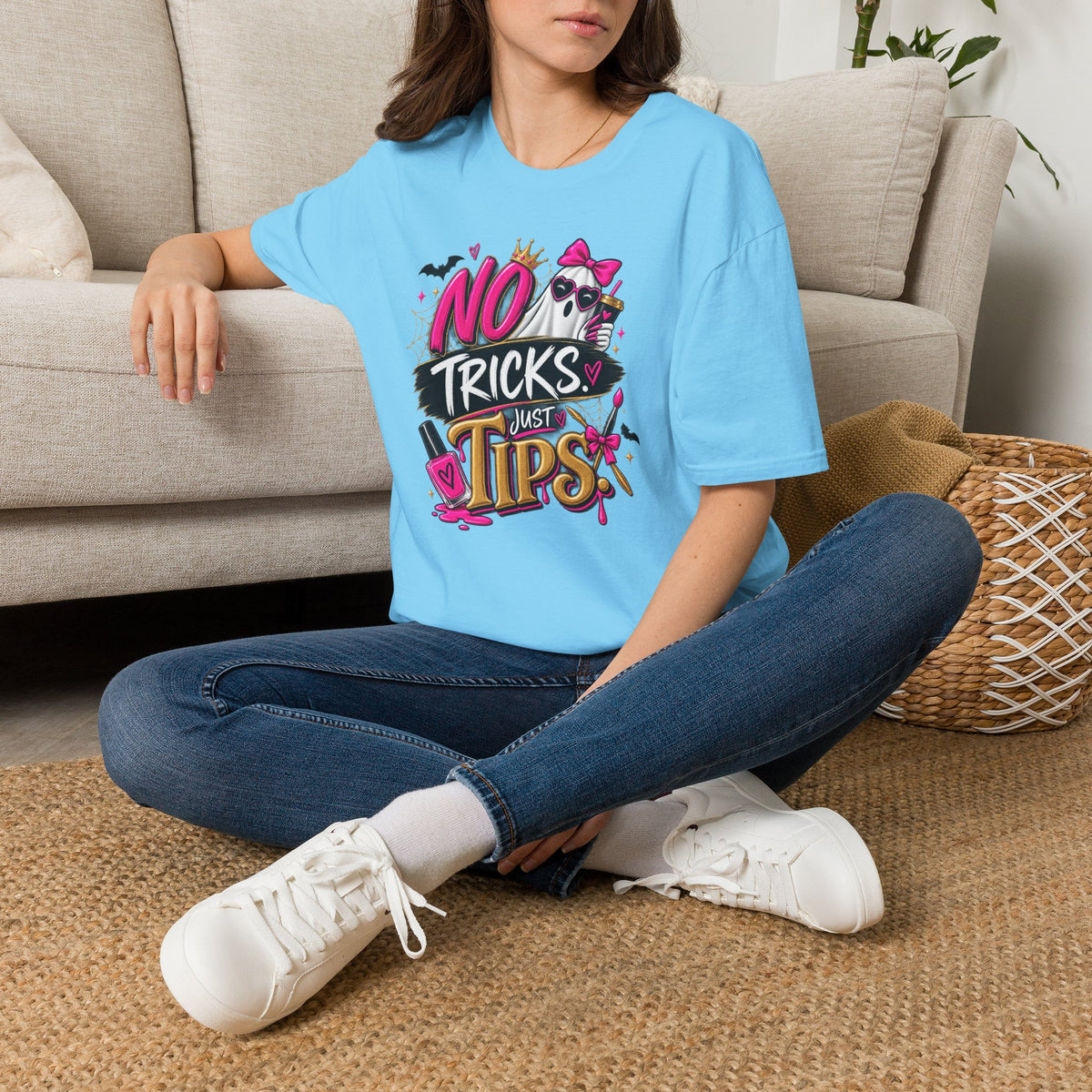 "No Tricks Just Tips" Tee