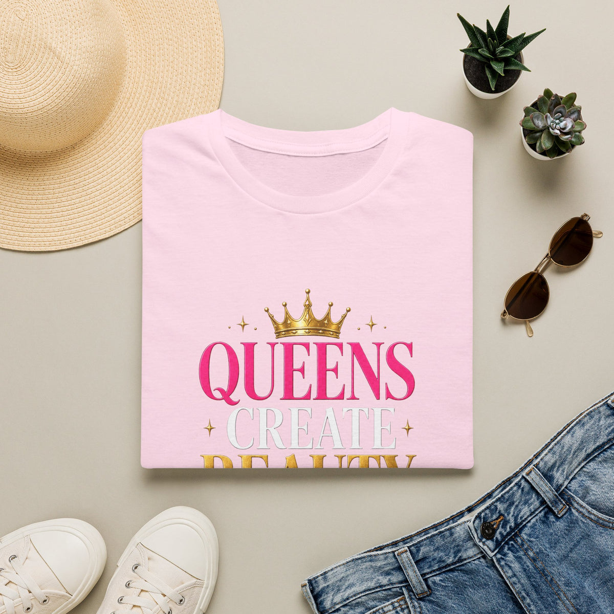 "Queens Create Beauty" Tee