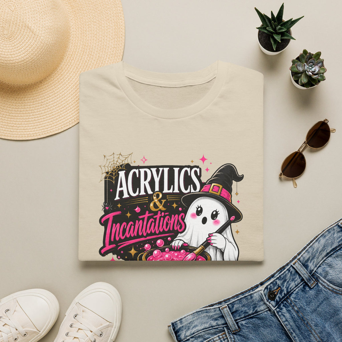 Acrylics & Incantations Tee