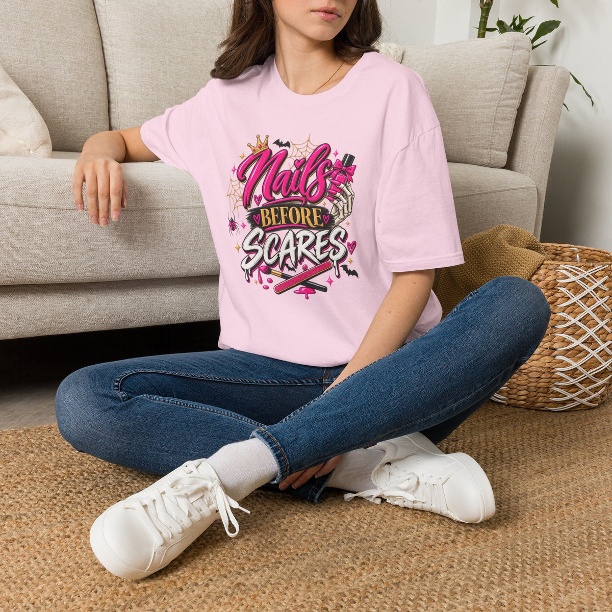 Nails Before Scares Tee