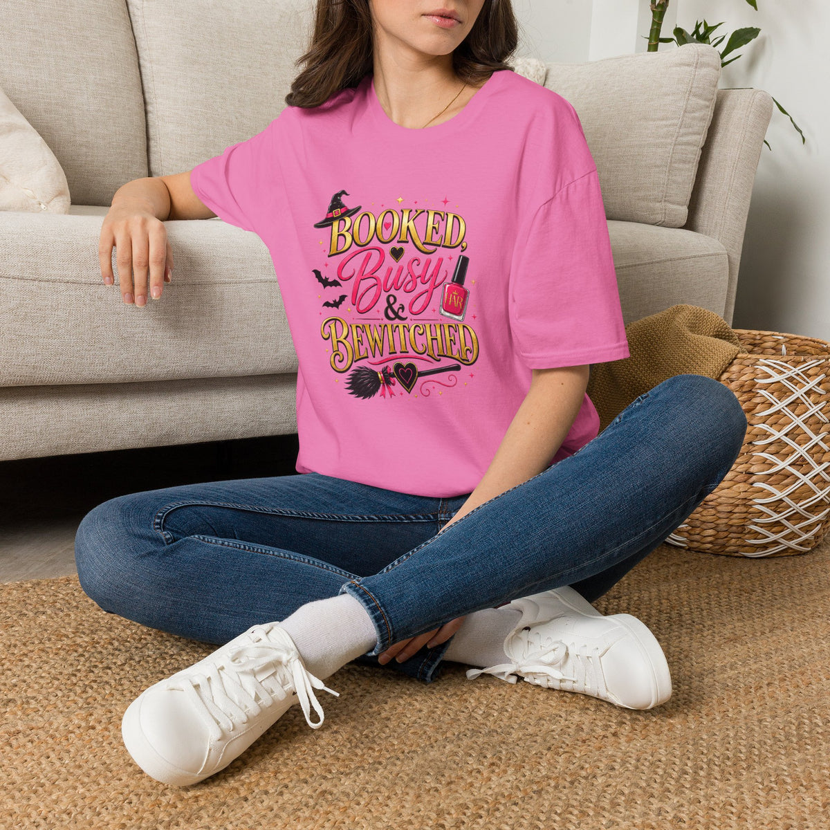 Booked, Busy & Bewitched Tee