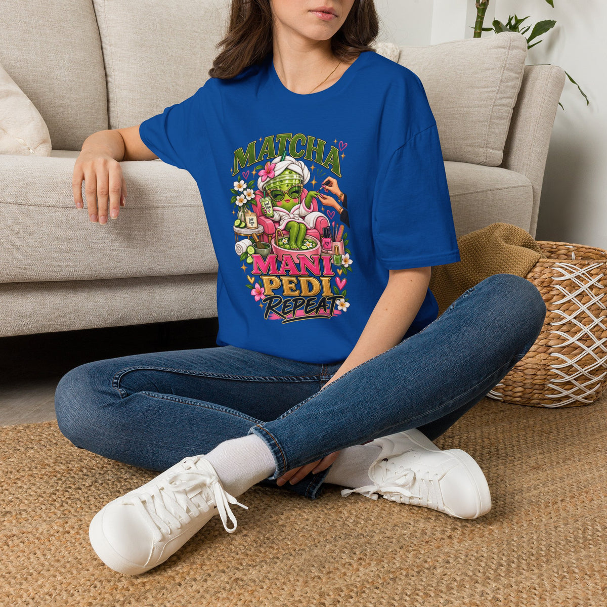Matcha Mani Pedi 2 Tee