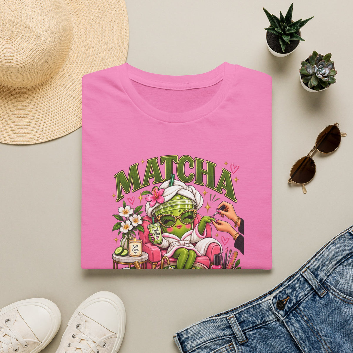 Matcha Mani Pedi 2 Tee