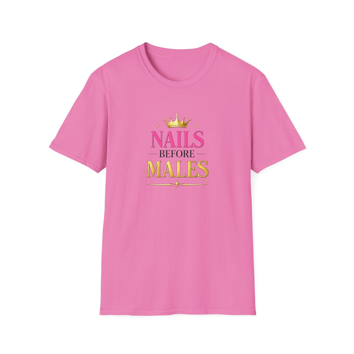 Nails Before Males Tee