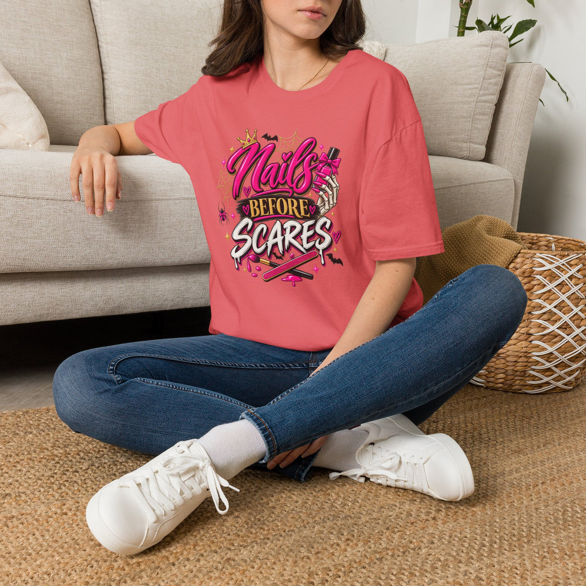 Nails Before Scares Tee