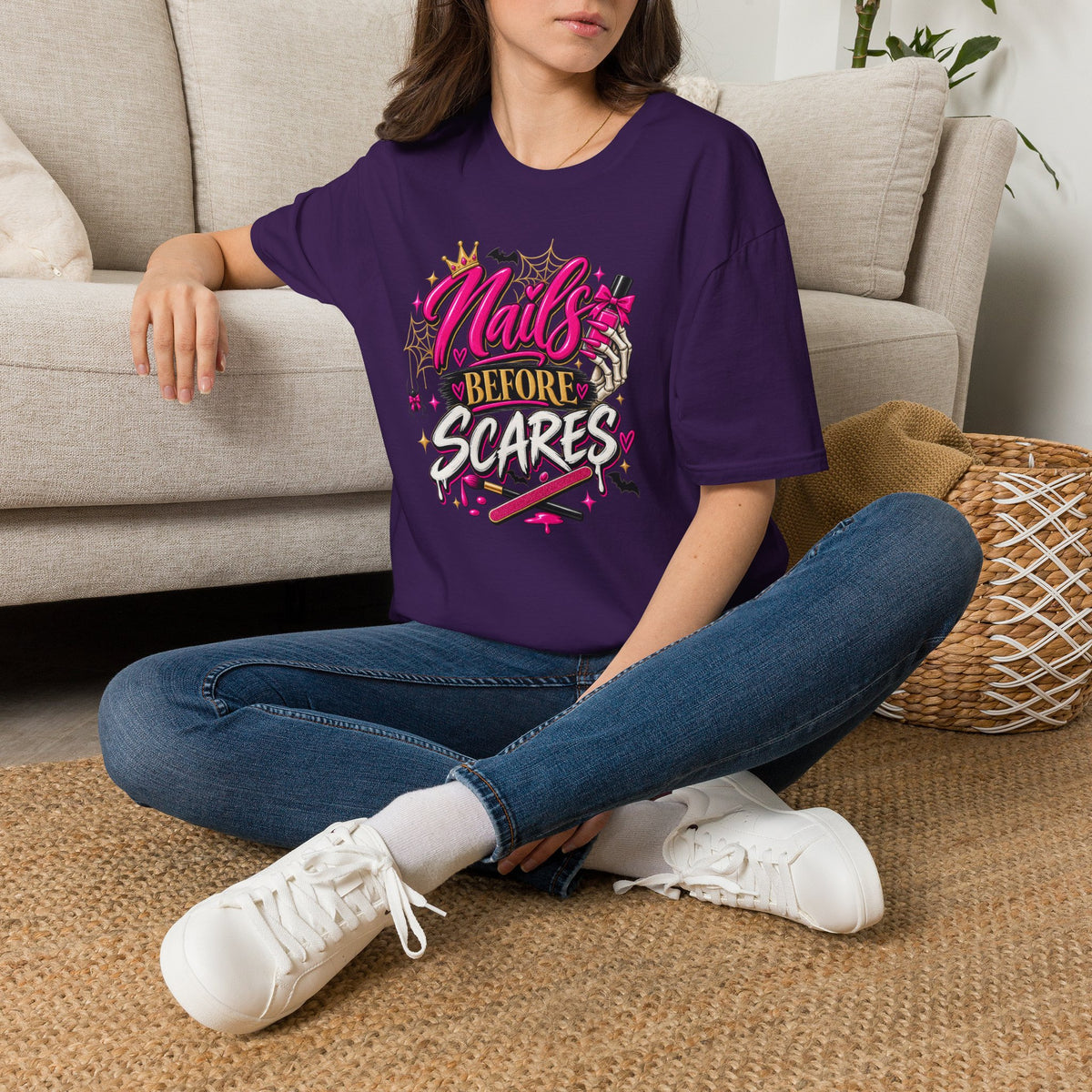Nails Before Scares Tee