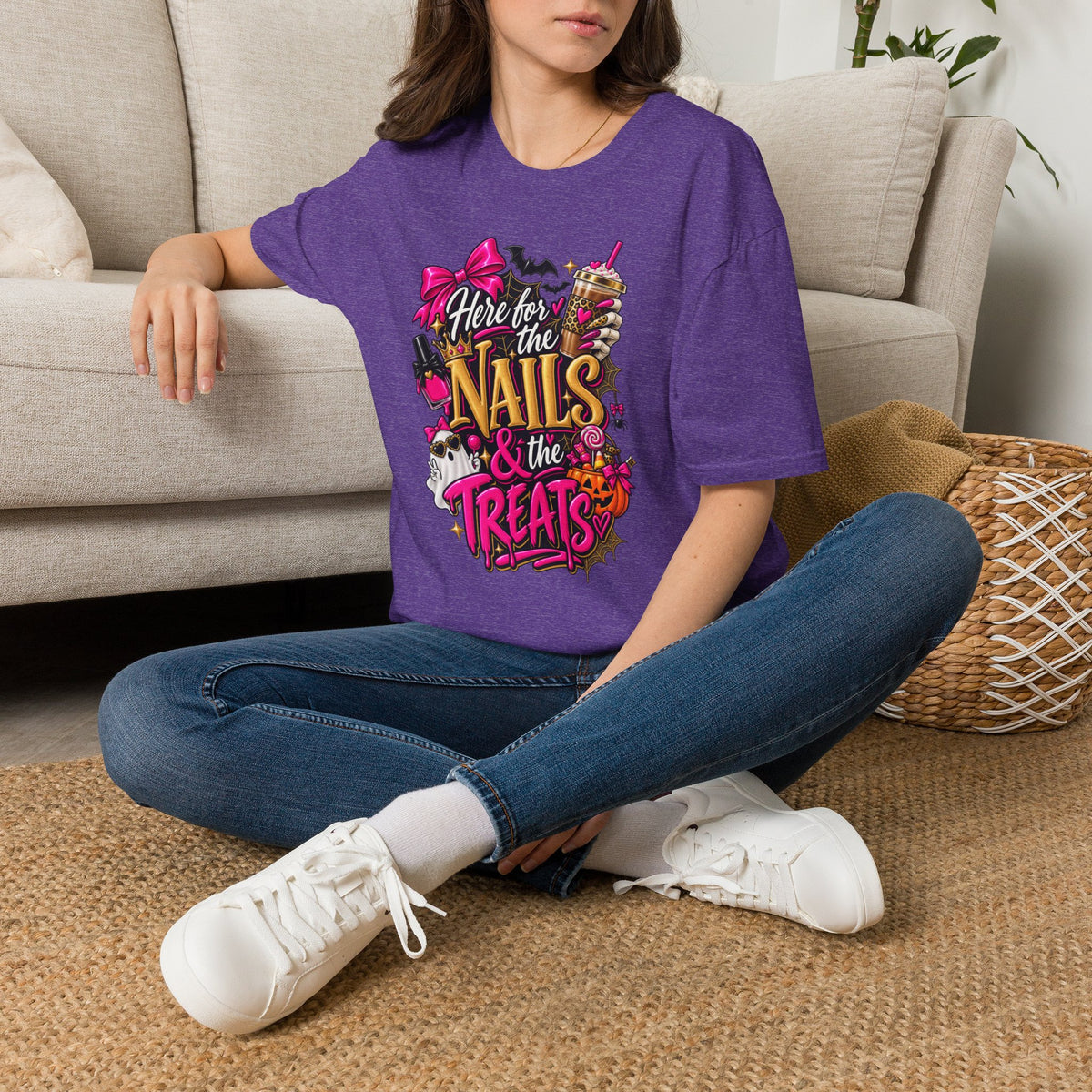 Here for the Nails & Treats Tee