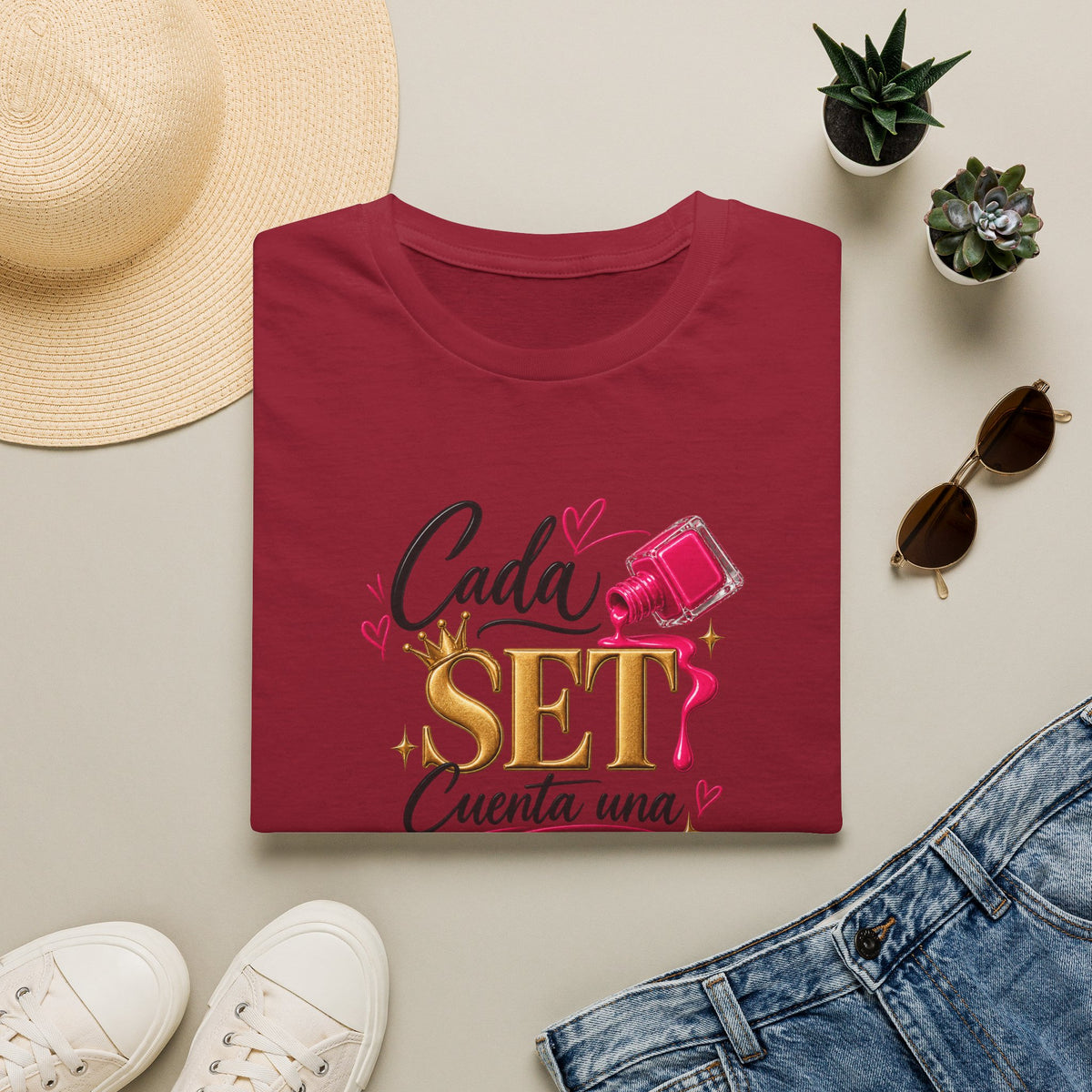 'Cada Set Cuenta Una Historia' Tee