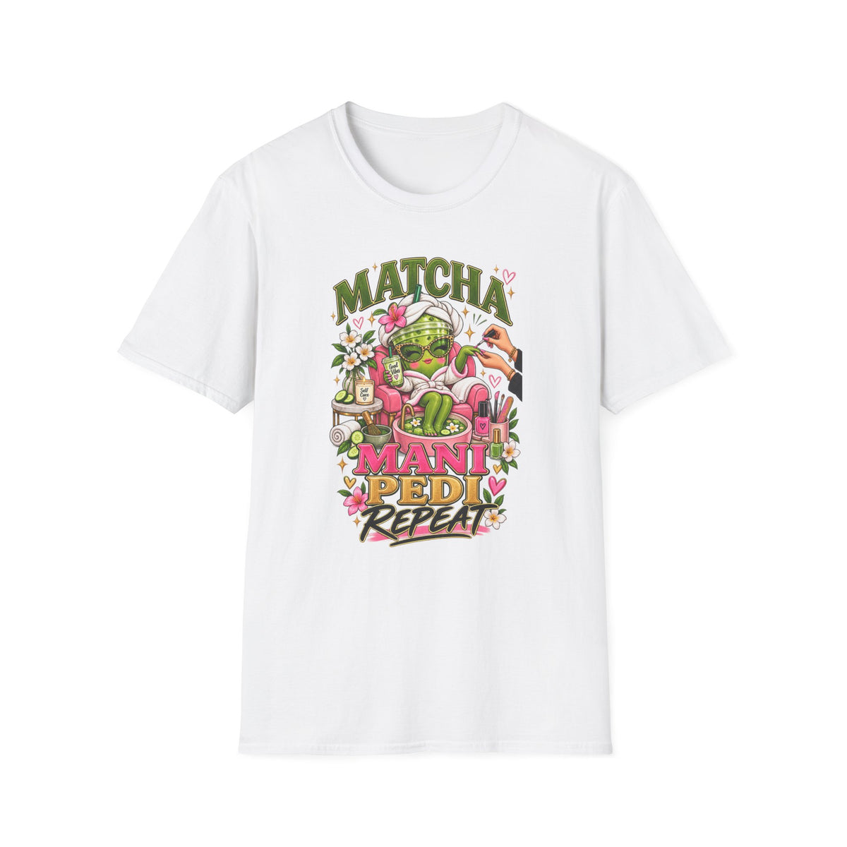 Matcha Mani Pedi 2 Tee