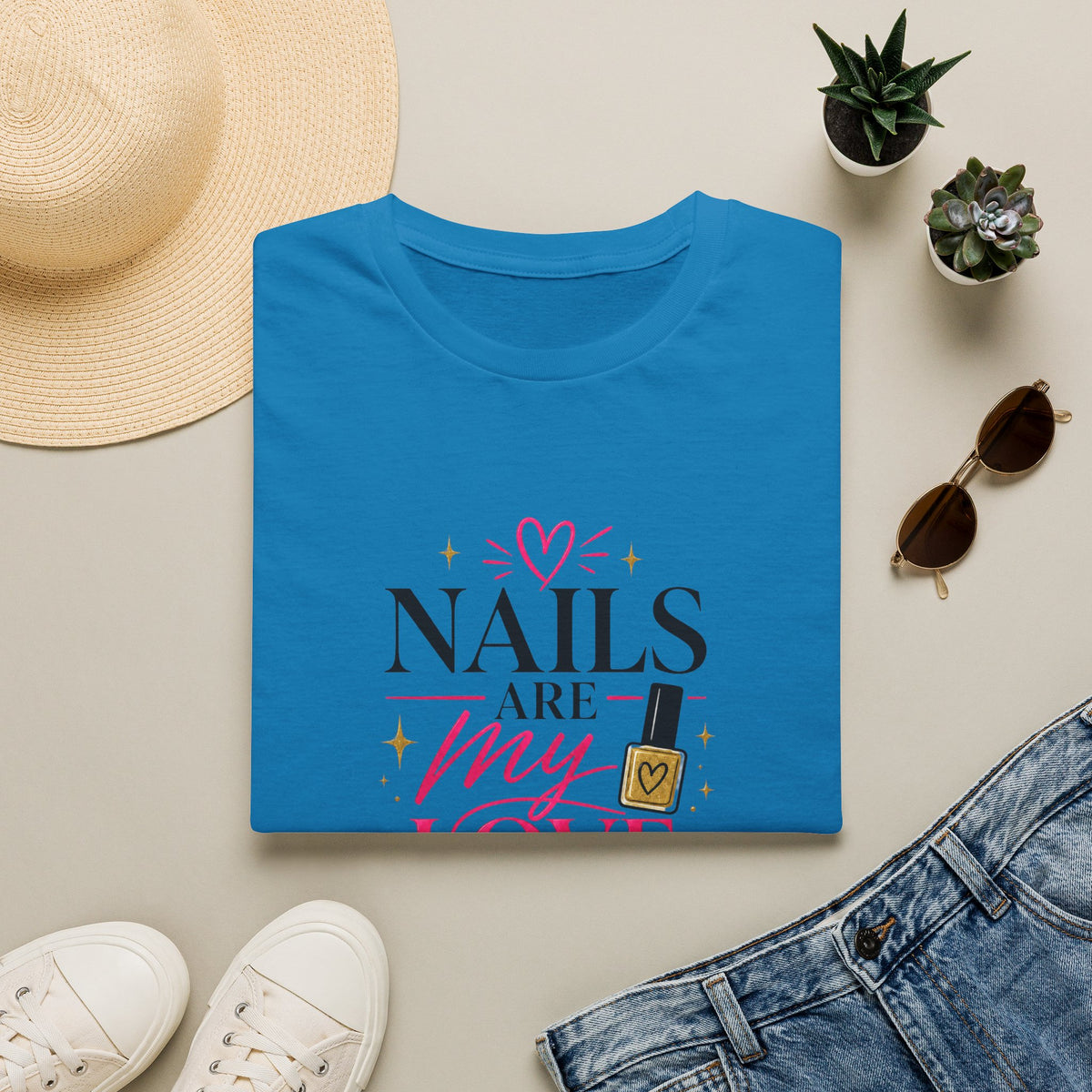 Nails Are My Love Language Tee