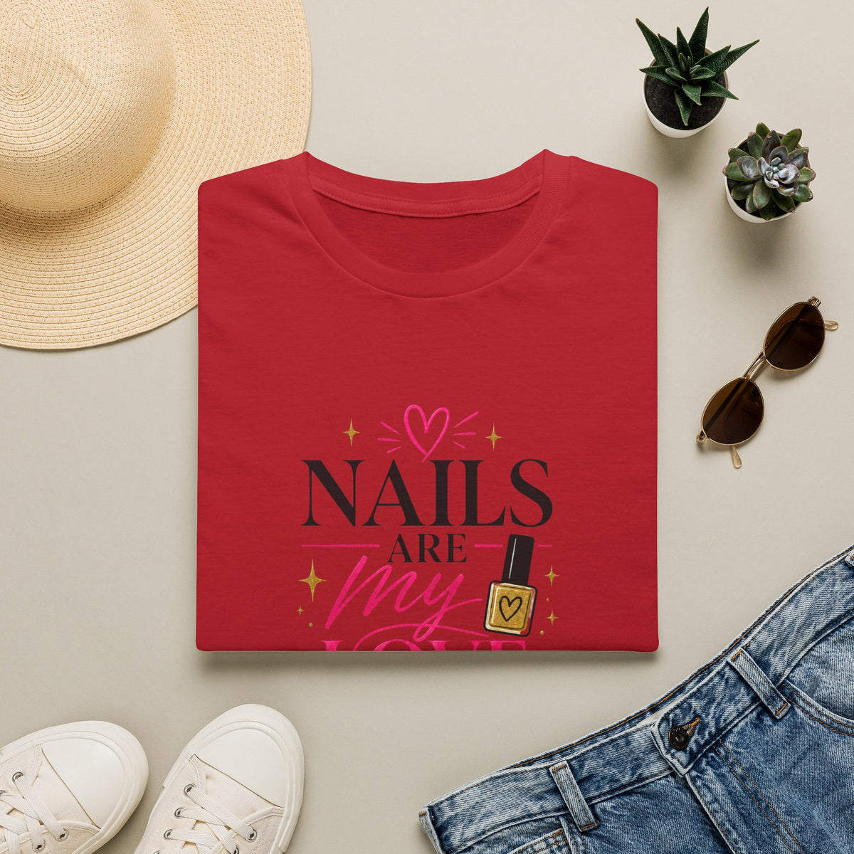 Nails Are My Love Language Tee