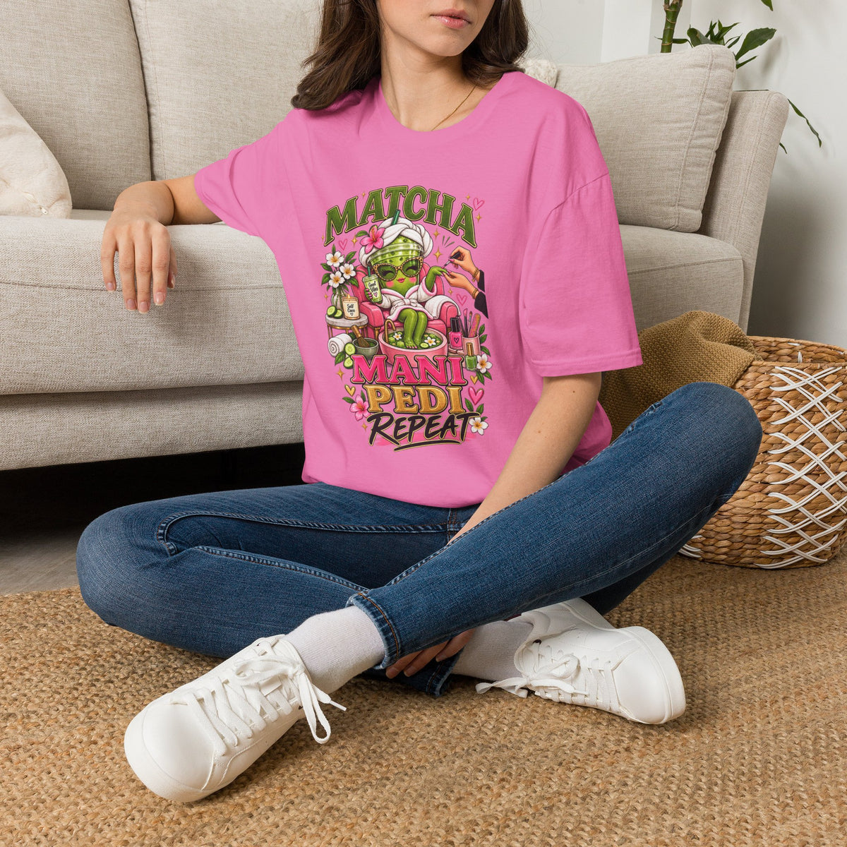 Matcha Mani Pedi 2 Tee