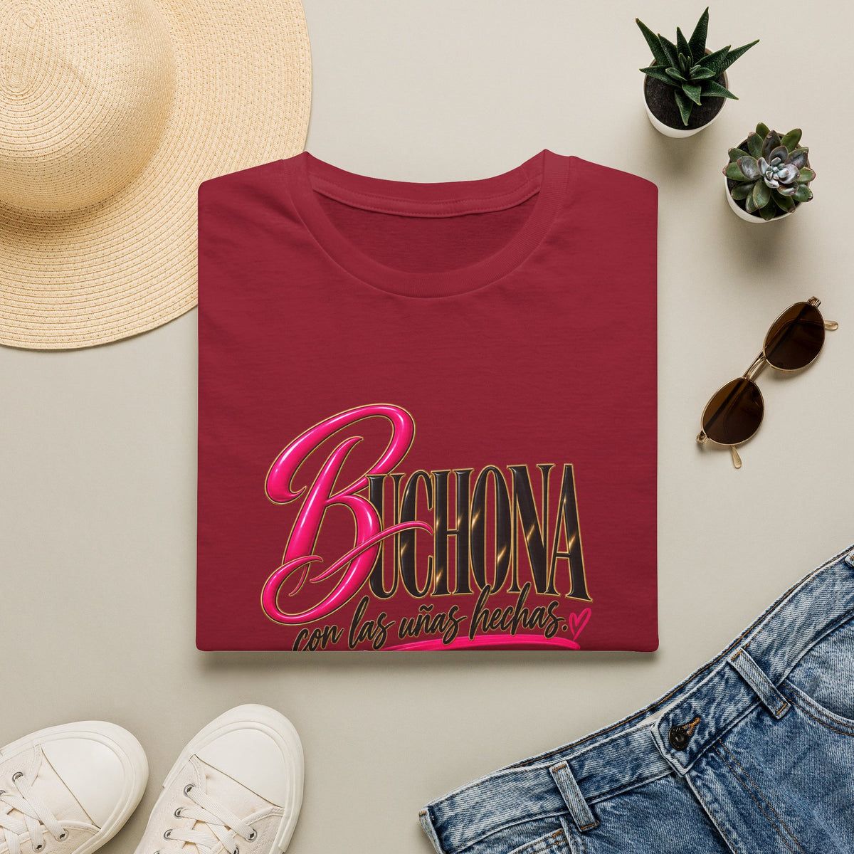 Buchona con las uñas hechas  Tee