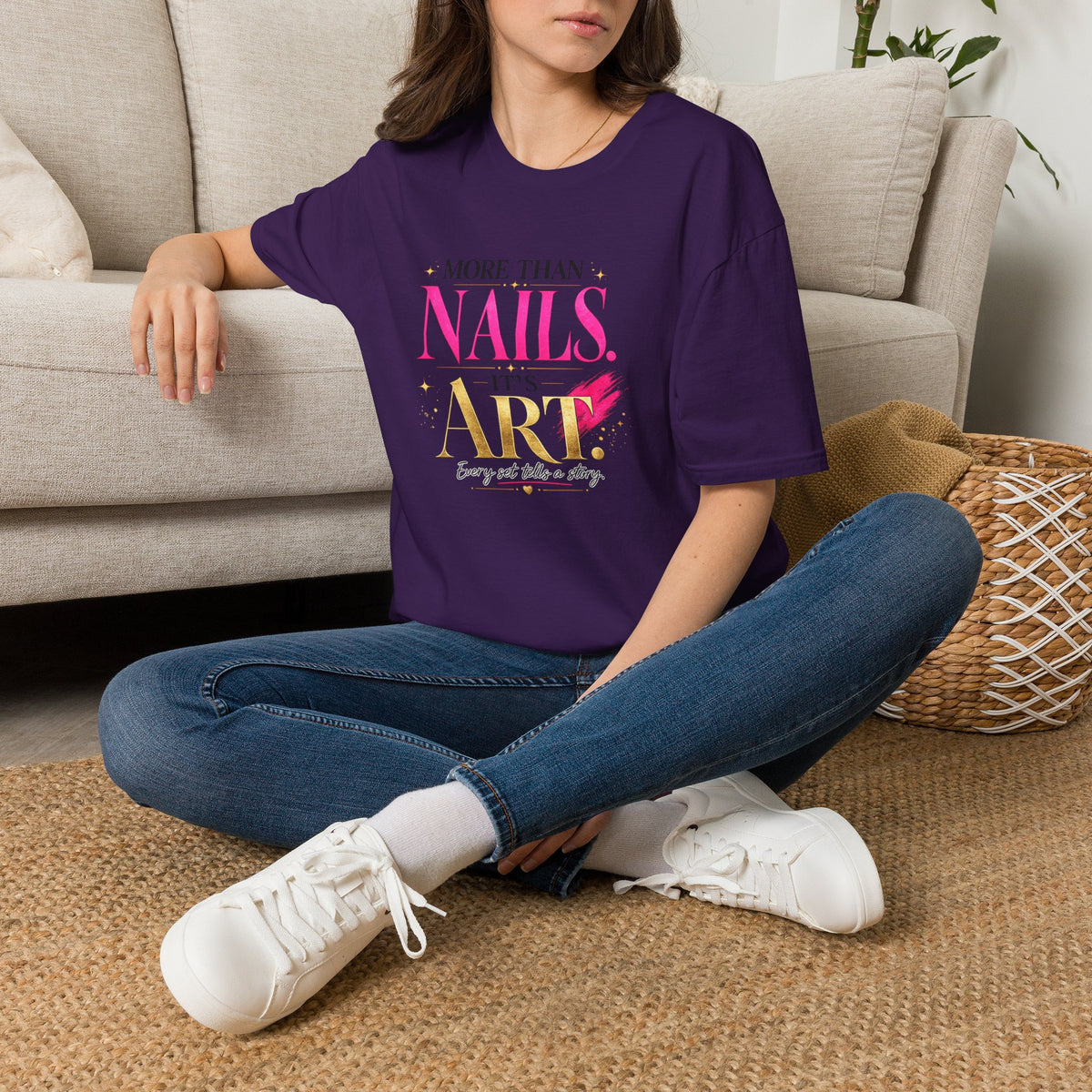 "More Than Nails, It's Art" Tee