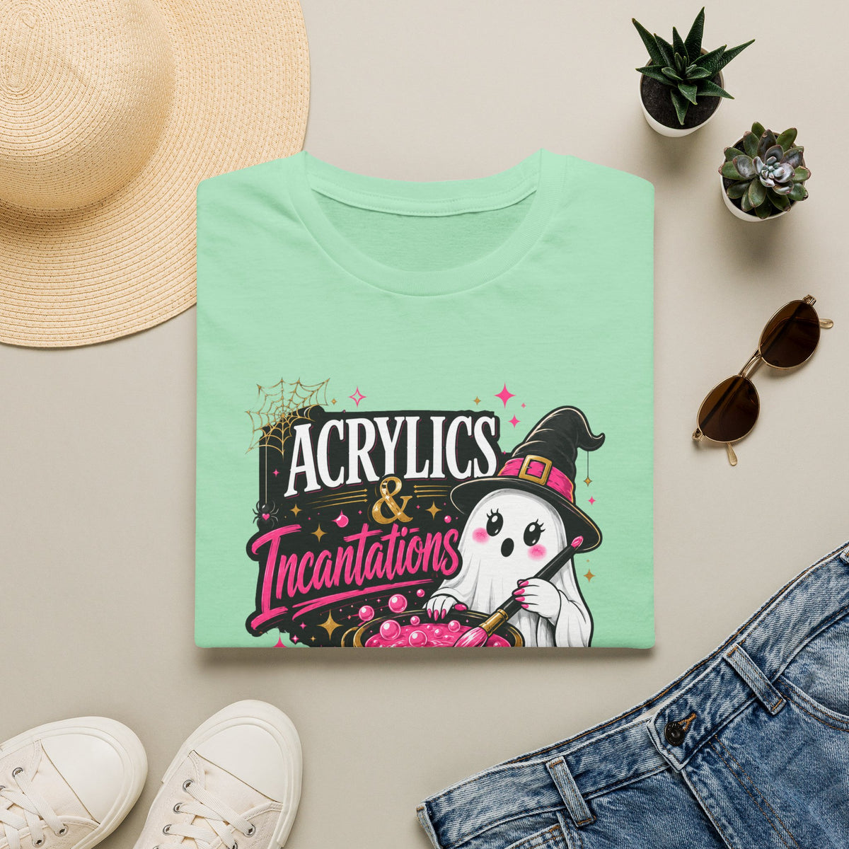 Acrylics & Incantations Tee