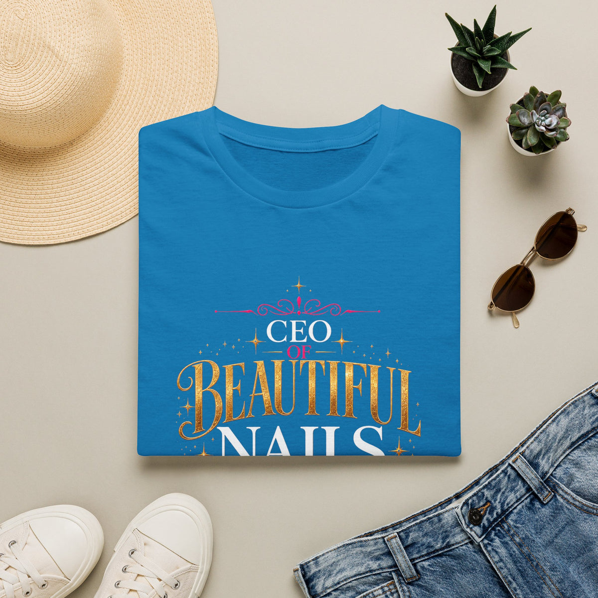 “CEO Beautiful Nails” Tee
