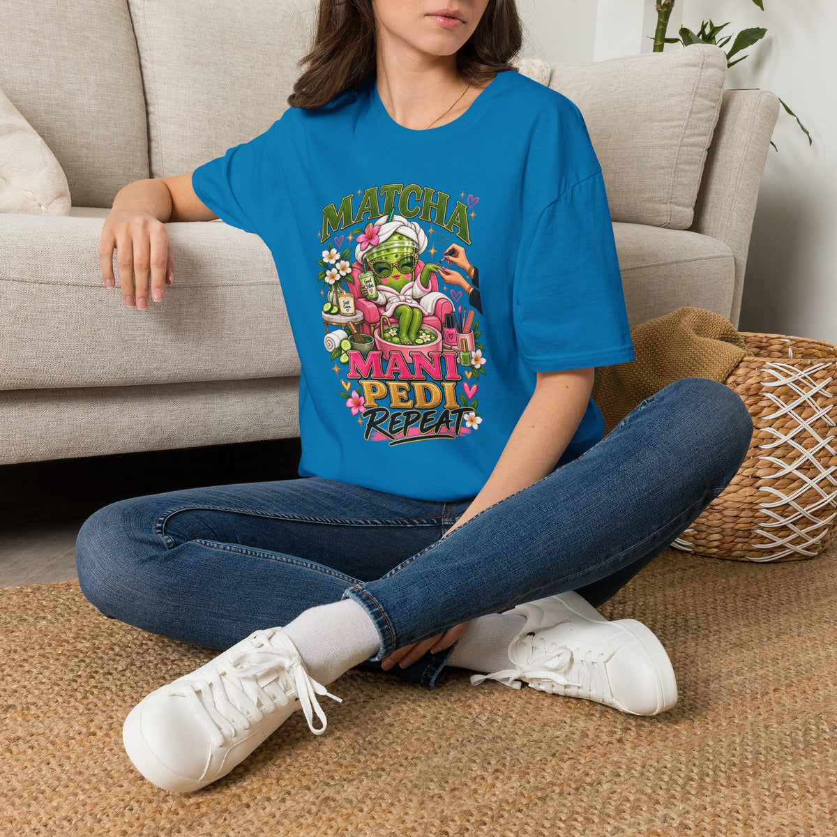 Matcha Mani Pedi 2 Tee