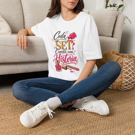 'Cada Set Cuenta Una Historia' Tee