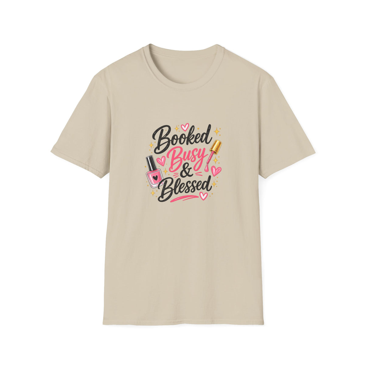 Booked Busy & Blessed Tee