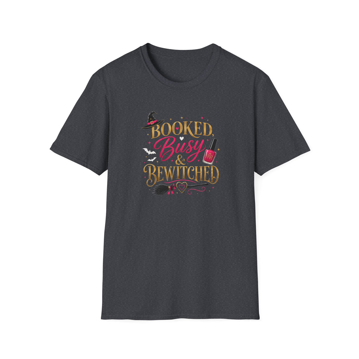 "Booked, Busy & Bewitched" Tee