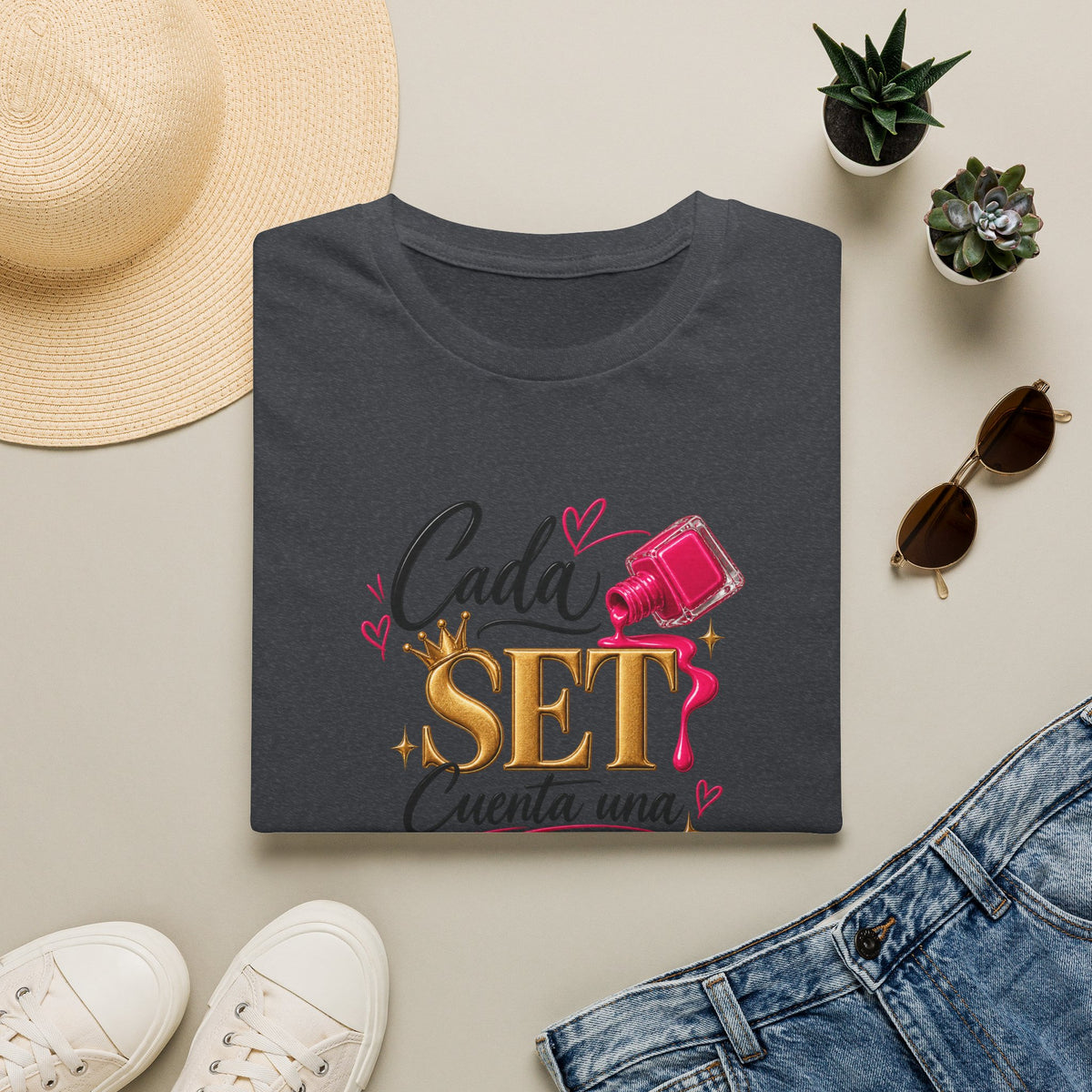 'Cada Set Cuenta Una Historia' Tee